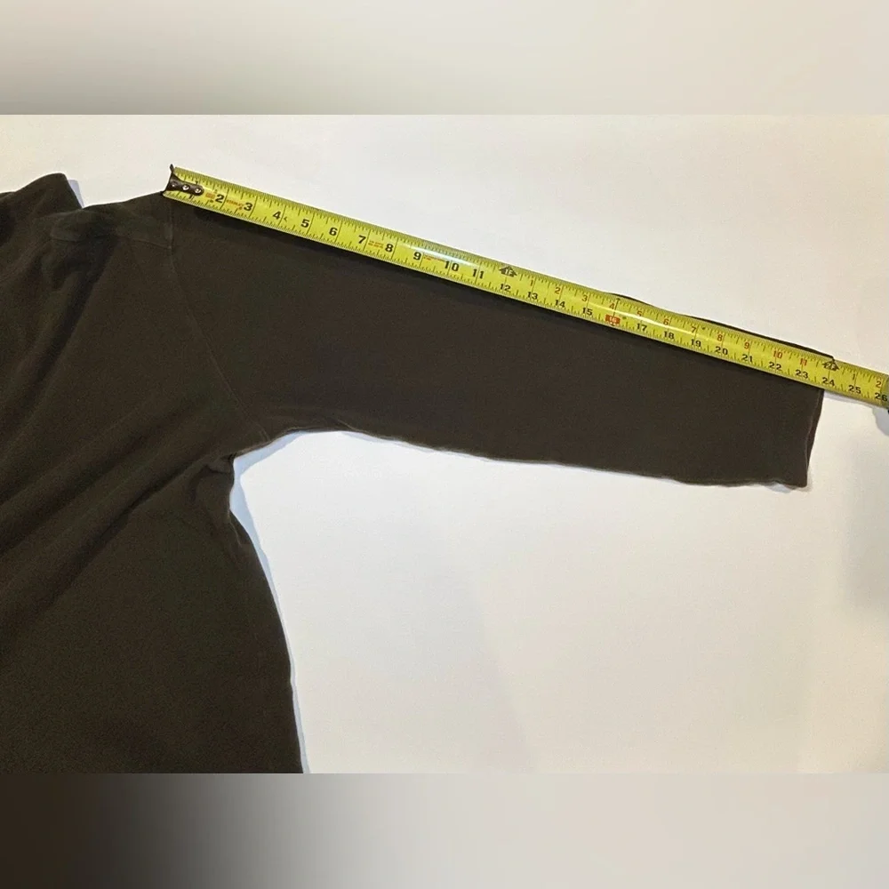 Vintage J.Crew 100% Cotton Brown Quarter Zip Pullover Sweatshirt – Men’s M